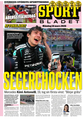 Cover of Sportbladet