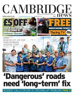 Cover of Cambridge News