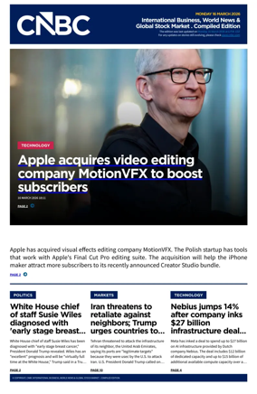 Cover of CNBC
