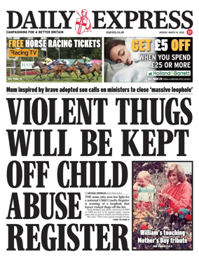 Cover of Daily Express