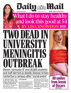 Cover of Daily Mail