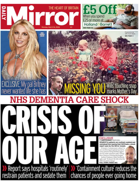 Cover of Daily Mirror