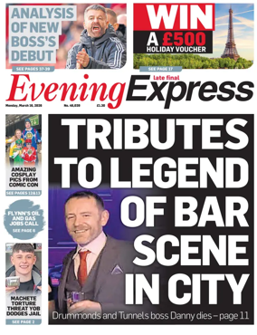 Cover of Evening Express