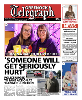Cover of Greenock Telegraph