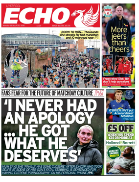 Cover of Liverpool Echo