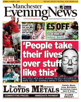 Cover of Manchester Evening News