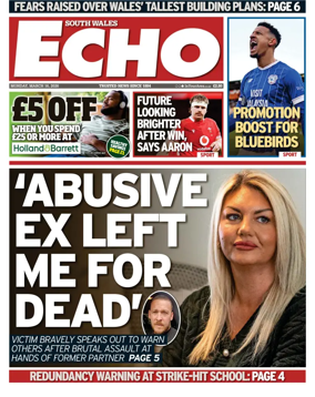 Cover of South Wales Echo