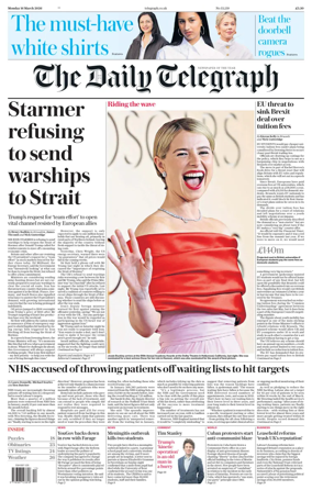 Cover of The Daily Telegraph