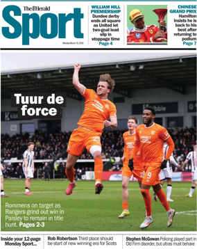 Cover of Herald Sport