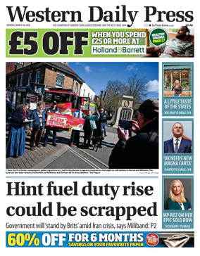 Cover of Western Daily Press