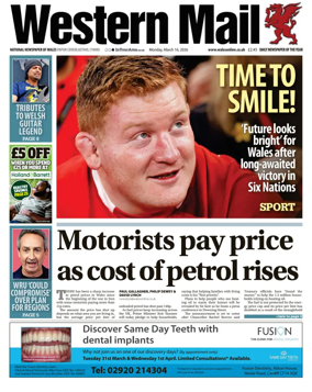 Cover of Western Mail