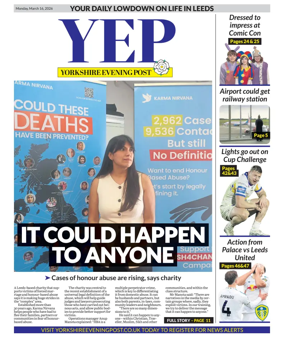 Cover of Yorkshire Evening Post