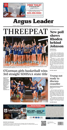 Cover of Argus Leader