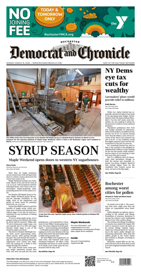Cover of Democrat and Chronicle