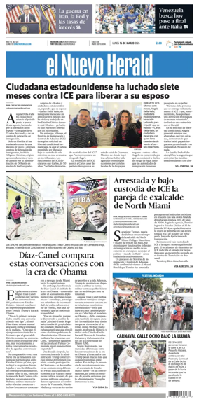 Cover of El Nuevo Herald