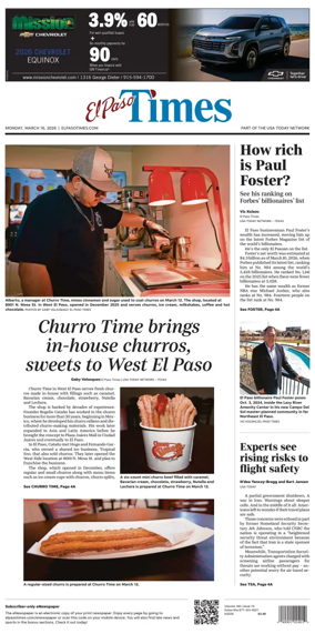 Cover of El Paso Times