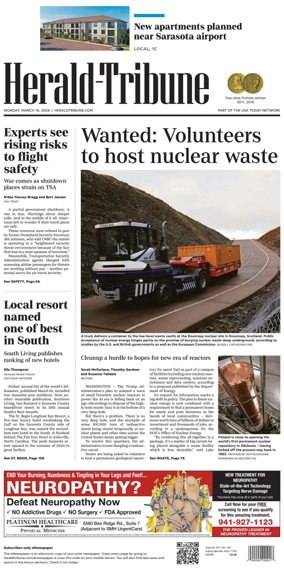 Cover of Herald-Tribune