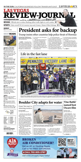 Cover of Las Vegas Review-Journal