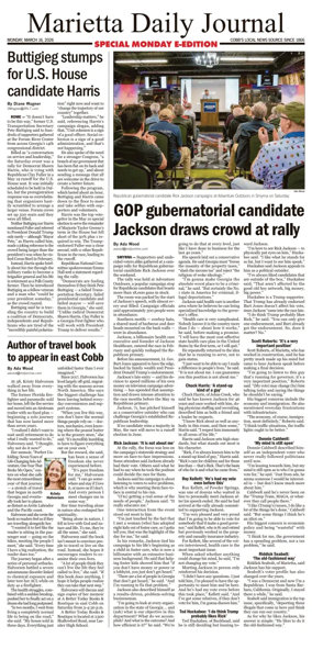 Cover of Marietta Daily Journal