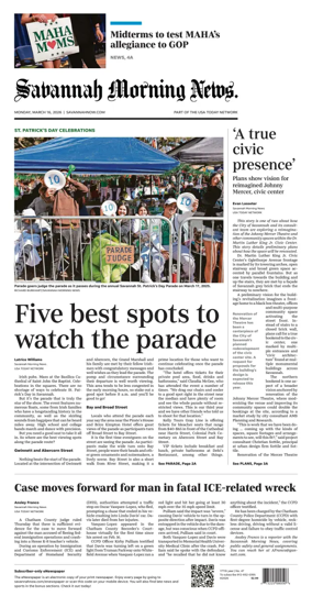 Cover of Savannah Morning News
