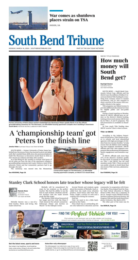 Cover of South Bend Tribune