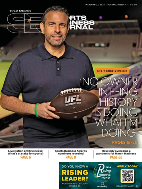 Cover of Sports Business Journal
