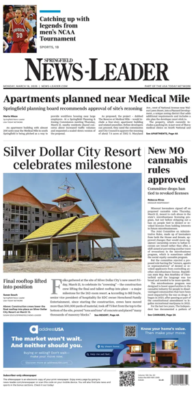 Cover of Springfield News-Leader