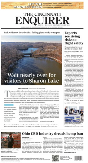 Cover of The Cincinnati Enquirer