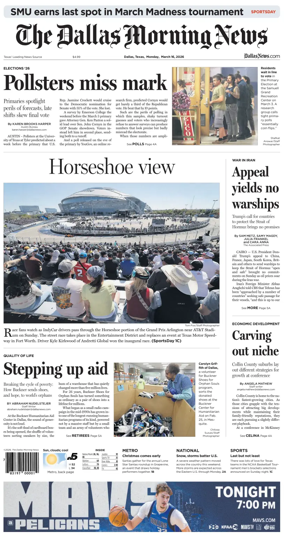 Cover of The Dallas Morning News