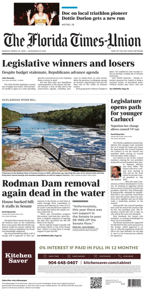 Cover of The Florida Times-Union