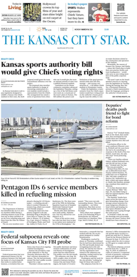 Cover of The Kansas City Star