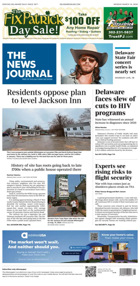 Cover of The News Journal