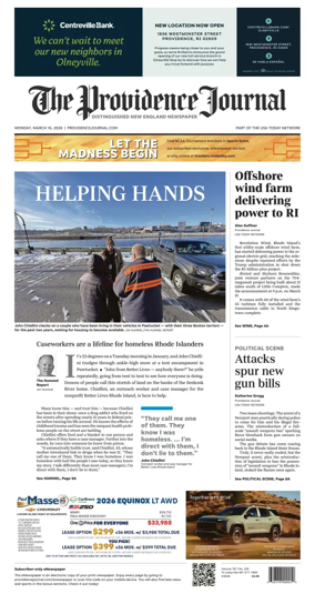 Cover of The Providence Journal