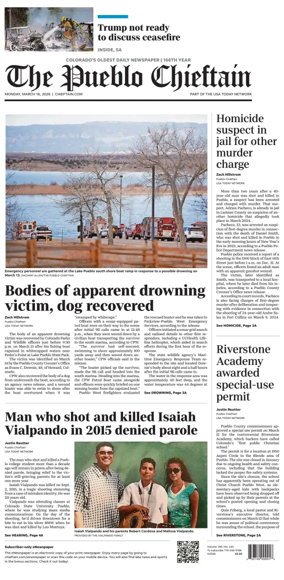 Cover of The Pueblo Chieftain