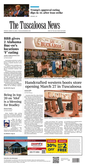 Cover of The Tuscaloosa News