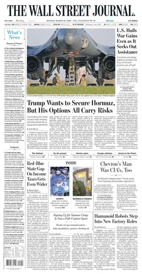 Cover of The Wall Street Journal
