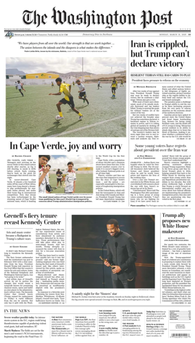 Cover of The Washington Post