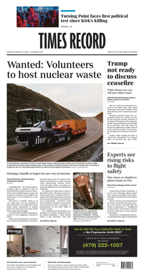 Cover of Times Record (Ft. Smith Southwest)