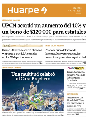 Cover of Diario Huarpe