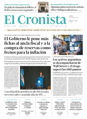 Cover of El Cronista