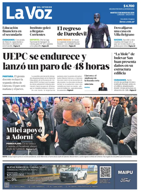 Cover of La Voz del Interior