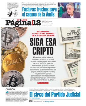 Cover of Pagina 12