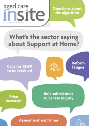 Cover of Aged Care Insite