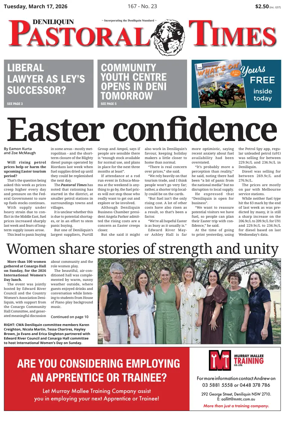 Cover of Deniliquin Pastoral Times