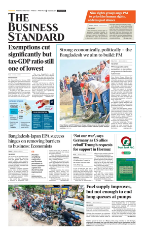 Cover of The Business Standard