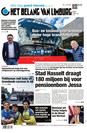 Cover of Het Belang van Limburg