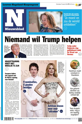Cover of Het Nieuwsblad