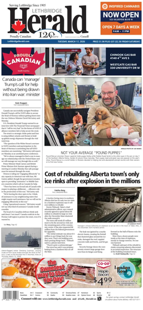 Cover of Lethbridge Herald
