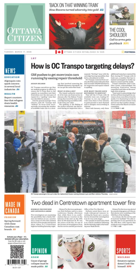 Cover of Ottawa Citizen