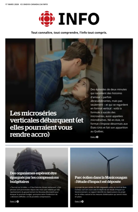 Cover of Radio-Canada Info